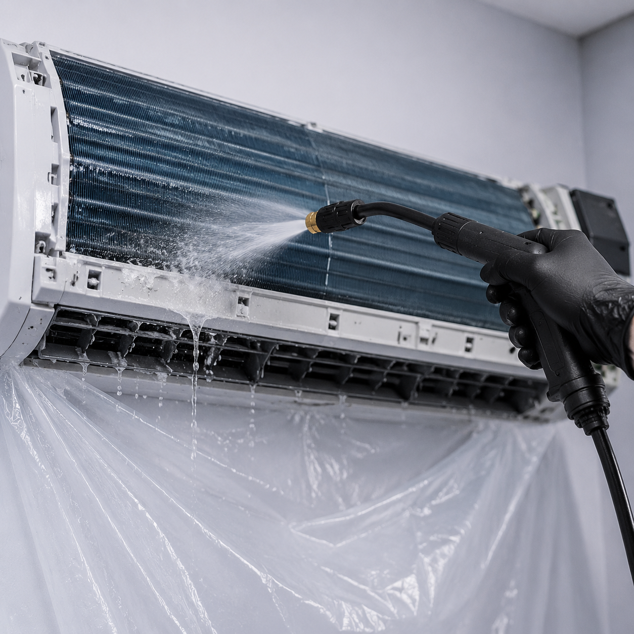 limpeza de ar condicionado